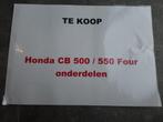 honda cb 500 four K1 en Honda CB 550 four onderdelen, Motoren, Gebruikt