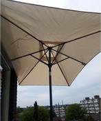 Parasol Off White 150x250 cm zo goed als nieuw, Tuin en Terras, Parasols, Ophalen, Kantelbaar, 2 tot 3 meter, Zo goed als nieuw
