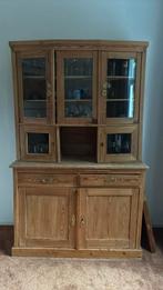 Oude grenen buffetkast, Huis en Inrichting, Kasten | Buffetkasten, Ophalen, Gebruikt, 100 tot 150 cm, 25 tot 50 cm