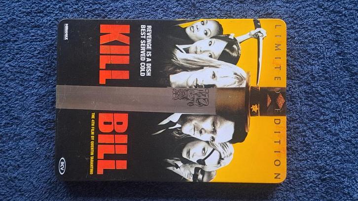 Kill Bill "Steel Case", Cd's en Dvd's, Dvd's | Actie, Zo goed als nieuw, Vanaf 16 jaar, Ophalen of Verzenden