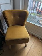 Fauteuiltje okergeel, Huis en Inrichting, Fauteuils, Ophalen, Overige materialen, Minder dan 50 cm, Minder dan 75 cm