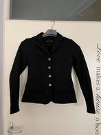 Zwarte wedstrijdjas Harry’s Horse maat s, Ophalen of Verzenden, Zo goed als nieuw, Dressuur, Bovenkleding