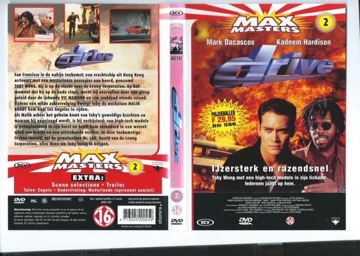 drive, Cd's en Dvd's, Dvd's | Actie, Zo goed als nieuw, Actie, Vanaf 16 jaar, Ophalen of Verzenden