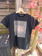 Zwart TShirt Indian Blue Jeans maat 164, Kinderen en Baby's, Kinderkleding | Maat 164, Meisje, Ophalen of Verzenden, Zo goed als nieuw