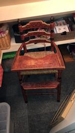 Antiek Hindeloopen kinderstoel, Ophalen, Gebruikt, Overige typen