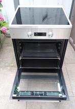 Beko vrijstaand 4pits inductie fornuis met heteluchtoven rvs, Gebruikt, Verzenden, ., 4 kookzones