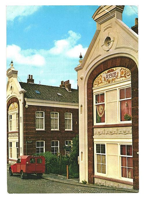 36728	Dordrecht	Hallincohof	Groenendijk	Gelopen met postzege, Verzamelen, Ansichtkaarten | Nederland, Gelopen, Zuid-Holland, Ophalen of Verzenden