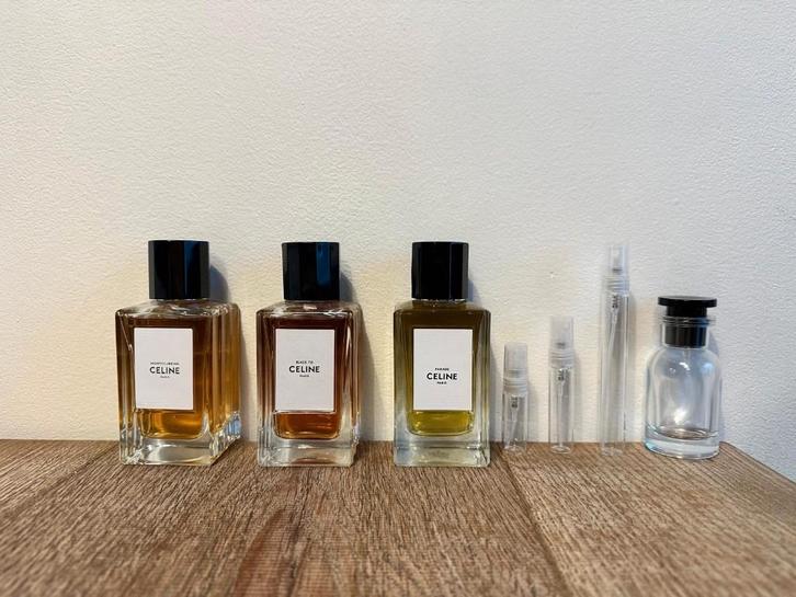 Celine Sampleset - Black Tie + Nightclubbing + Parade, Sieraden, Tassen en Uiterlijk, Uiterlijk | Parfum, Nieuw, Verzenden