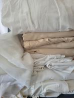 Gordijnen Partij - 8 Stuks - Opruiming!, Gebruikt, 100 tot 150 cm, Crème, 200 cm of meer