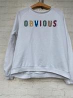Witte trui ‘Obvious’ BY BAR, maat M, Wit, Ophalen of Verzenden, Gedragen, Maat 38/40 (M)