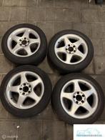 W203 S203 16 inch LM Velgen Winterbanden C-klasse 205/55/16, Ophalen, Gebruikt, Velg(en)