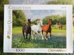 Puzzel 1000 stukjes: Horses, Hobby en Vrije tijd, Denksport en Puzzels, Ophalen of Verzenden, 500 t/m 1500 stukjes, Zo goed als nieuw