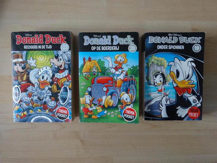 Donald Duck Themapocket, Boeken, Stripboeken, Zo goed als nieuw, Meerdere stripboeken, Ophalen of Verzenden