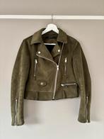Suede groen jasje Zara maat XS, Kleding | Dames, Zara, Ophalen of Verzenden, Zo goed als nieuw, Maat 34 (XS) of kleiner