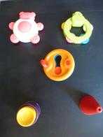 5 vintage baby rammelaars, o.a. Fisher Price, Ophalen of Verzenden, Zo goed als nieuw, Overige typen, Met geluid