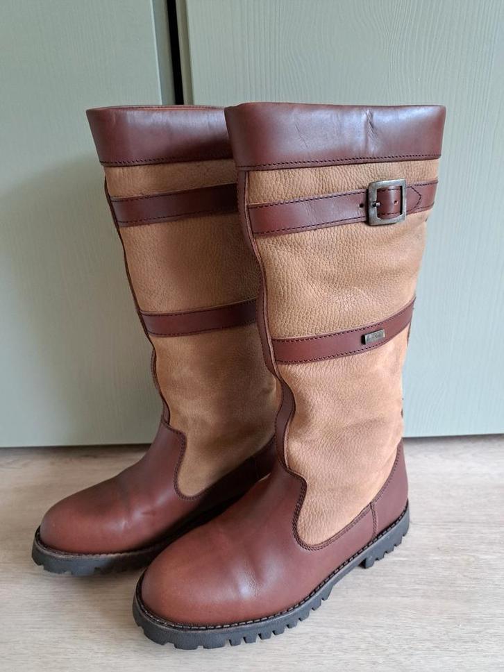 Dames outdoorlaarzen Human Nature 37, Kleding | Dames, Schoenen, Zo goed als nieuw, Hoge laarzen, Bruin, Ophalen of Verzenden