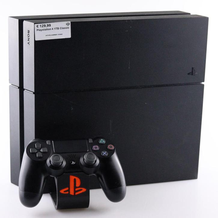 PlayStation 4 500GB Zwart, Spelcomputers en Games, Spelcomputers | Sony PlayStation 4, Zo goed als nieuw