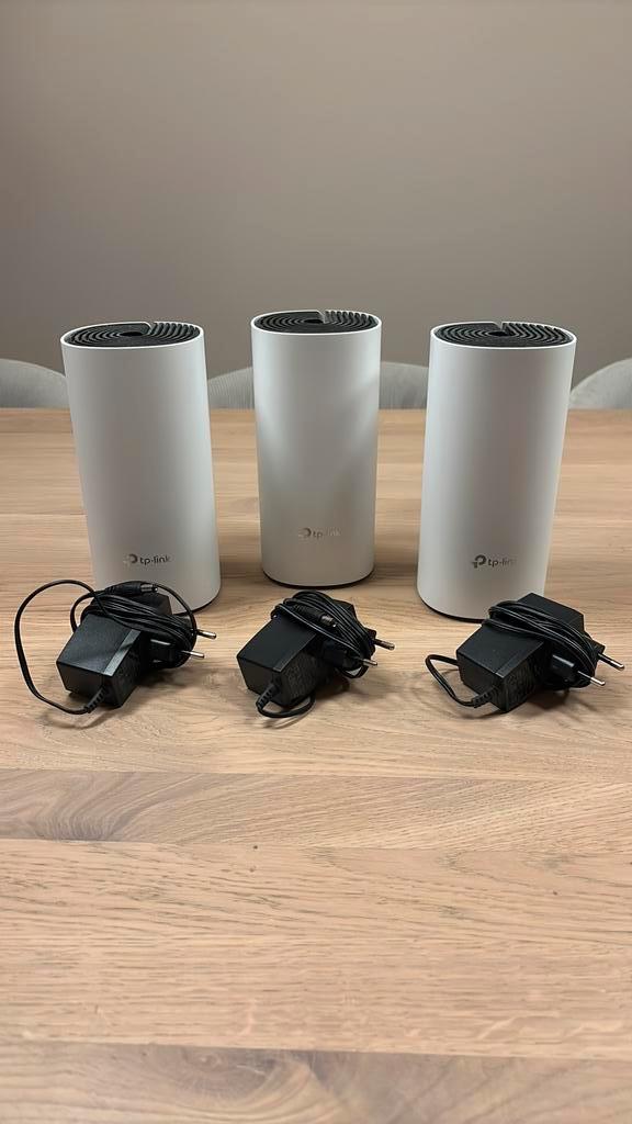 3 TP-Link Deco M4 (M4R EU) - wifi versterkers, Computers en Software, WiFi-versterkers, Zo goed als nieuw, Ophalen of Verzenden