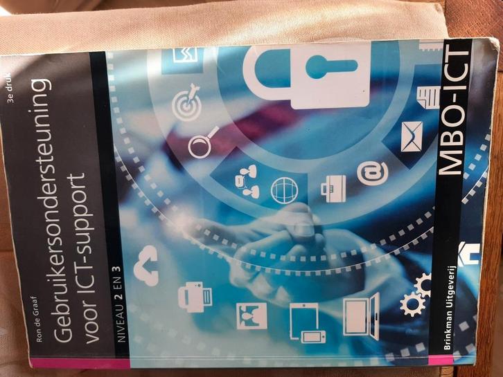 Ron de Graaf - Gebruikersondersteuning voor ICT support, Boeken, Schoolboeken, Zo goed als nieuw, Nederlands, Overige niveaus