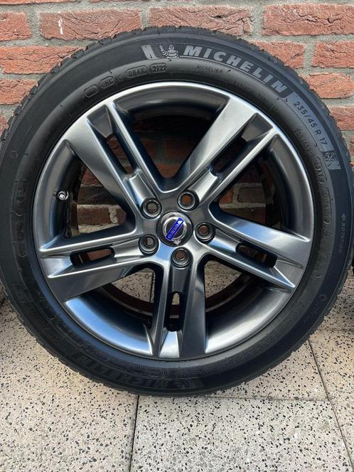 Volvo Winterset sadia 8x17" Michelin Pilot Alpin 5, Auto-onderdelen, Banden en Velgen, Banden en Velgen, Winterbanden, 17 inch