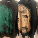 Louis Vuitton Trui - Zwart/Groen/Beuin heren S/M, Kleding | Heren, Ophalen of Verzenden, Nieuw, Maat 48/50 (M), Zwart