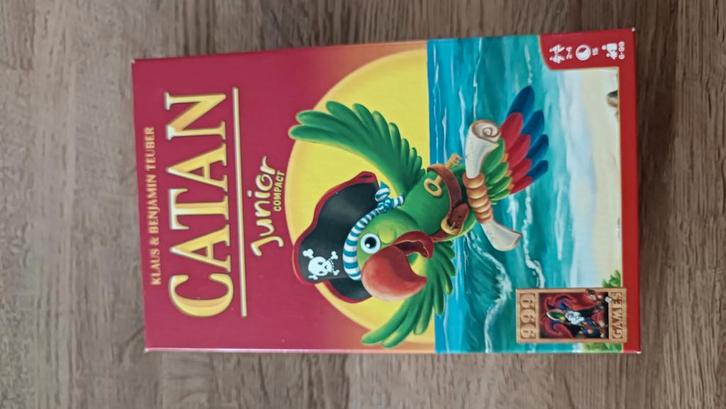 Catan Junior - Leuk familiespel!, Hobby en Vrije tijd, Gezelschapsspellen | Bordspellen, Zo goed als nieuw, Drie of vier spelers