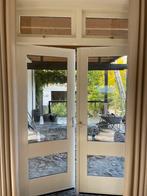 Klapdeur tuindeur compleet kozijn, Deurkozijn, Ophalen of Verzenden, 150 tot 225 cm, Inclusief glas