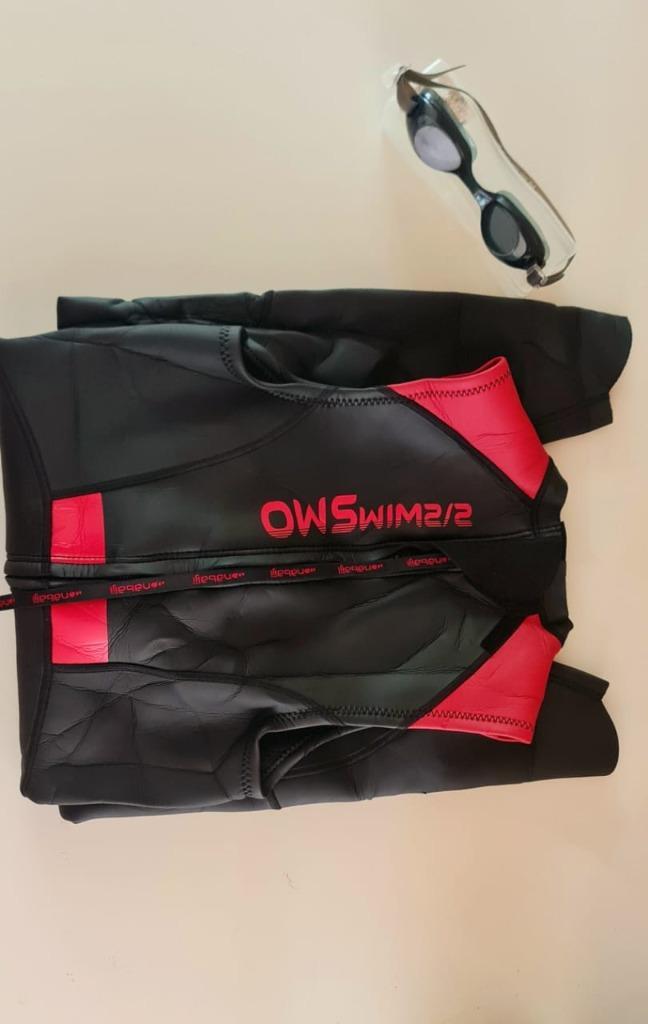 Wetsuit (Short Sleeve) Brand: Nabaiji  Model: SMO Wim 2/2, Watersport en Boten, Watersportkleding, Gebruikt, Wetsuit, Dame of Heer