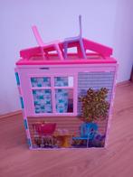 Barbie Huis - Inklapbaar Speelplezier!, Kinderen en Baby's, Speelgoed | Poppenhuizen, Ophalen of Verzenden, Zo goed als nieuw