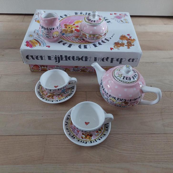 Blond Amsterdam kinder thee servies, Sieraden, Tassen en Uiterlijk, Beautycases, Zo goed als nieuw, Ophalen