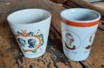 2 herdenkings bekers, Ophalen of Verzenden, Gebruikt, Servies