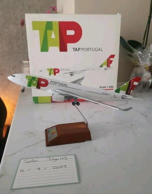 TAP Portugal A330-200 JC-wings 1:200 Reg CS-TOP JC2TAP453, Hobby en Vrije tijd, Modelbouw | Vliegtuigen en Helikopters, Nieuw