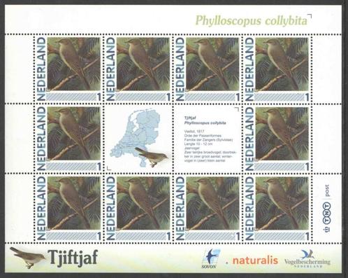 Postzegels Vogels in Nederland: Tjiftjaf, Postzegels en Munten, Postzegels | Nederland, Postfris, Na 1940, Ophalen of Verzenden