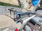 Tegelzaagmachine Tegelsnijder 1200 mm 1200, Doe-het-zelf en Verbouw, Gereedschap | Zaagmachines, Ophalen, Gebruikt, Cirkelzaag