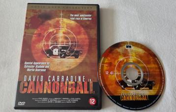 David Carradine Cannonball Dvd Actie beschikbaar voor biedingen