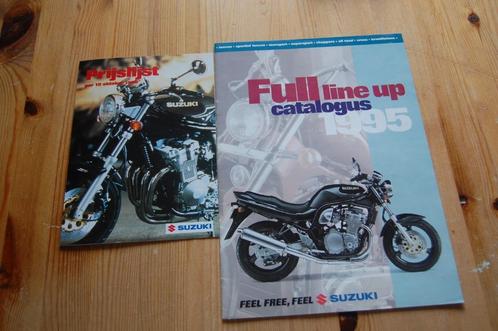 Suzuki modellen 1995, Motoren, Handleidingen en Instructieboekjes, Suzuki, Verzenden