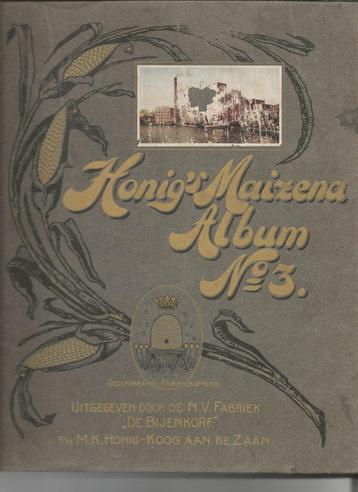 Plaatjesalbum Honig Maizena deel 3 uit  1914