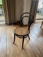 4 Thonet stoelen, Huis en Inrichting, Stoelen, Ophalen, Gebruikt, Bruin, Vier