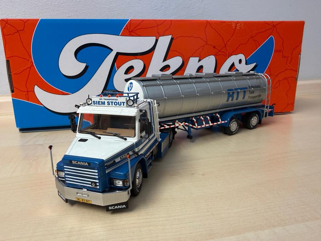 Tekno 1:50 Siem Stout Scania T, Verzenden, Nieuw, Bus of Vrachtwagen, Tekno