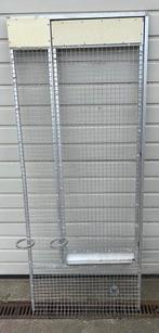 Voliere panelen alle maten beschikbaar dierentuin afgebroken, Ophalen of Verzenden, Zo goed als nieuw, Aluminium, Volière
