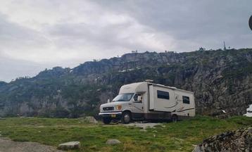 Amerikaanse Ford E450 mobilhome C1 rijbewijs rolstoellift