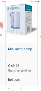 Mini air pump green series, Ophalen of Verzenden, Nieuw