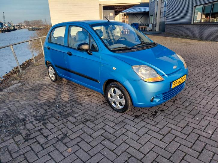 Chevrolet Matiz 0.8 2009 Blauw, Auto's, Chevrolet, Bedrijf, Te koop, Matiz, Benzine, B, Hatchback, Handgeschakeld, Origineel Nederlands