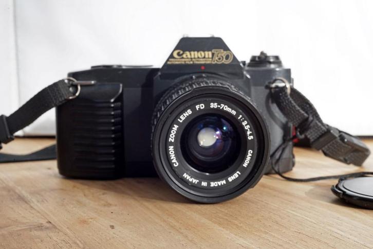 ✅ Canon T50 & FD 35-70 * GETEST, Audio, Tv en Foto, Fotocamera's Analoog, Gebruikt, Spiegelreflex, Canon, Ophalen
