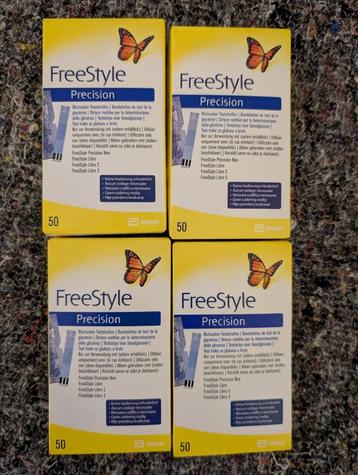 4x Freestyle Precision Teststrips beschikbaar voor biedingen