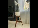 Antiek houten krukje, Ophalen, Gebruikt, Hout