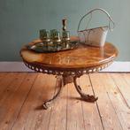 Lucky Vintage salontafel vissen messing met marmer, Ophalen