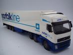 Lion Toys - Volvo FH12 miniatuur '' Norfolkline '' 1:50, Ophalen of Verzenden, Zo goed als nieuw, Bus of Vrachtwagen, Lion Toys
