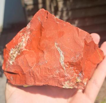 Grote 1kg Rode Jaspis edelsteen mineralen natuursteen stenen beschikbaar voor biedingen
