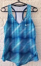 NikeCourt Dri-FIT sporttop blauw patroon – maat M, Ophalen of Verzenden, Blauw, Fitness of Aerobics